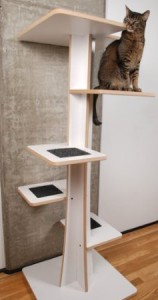 The ULTIMATE cat tree, we love it!! And eco-friendly, made of recycled wood 